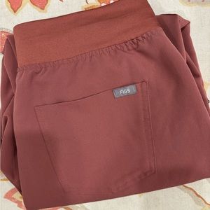Figs high waisted jogger scrub pants